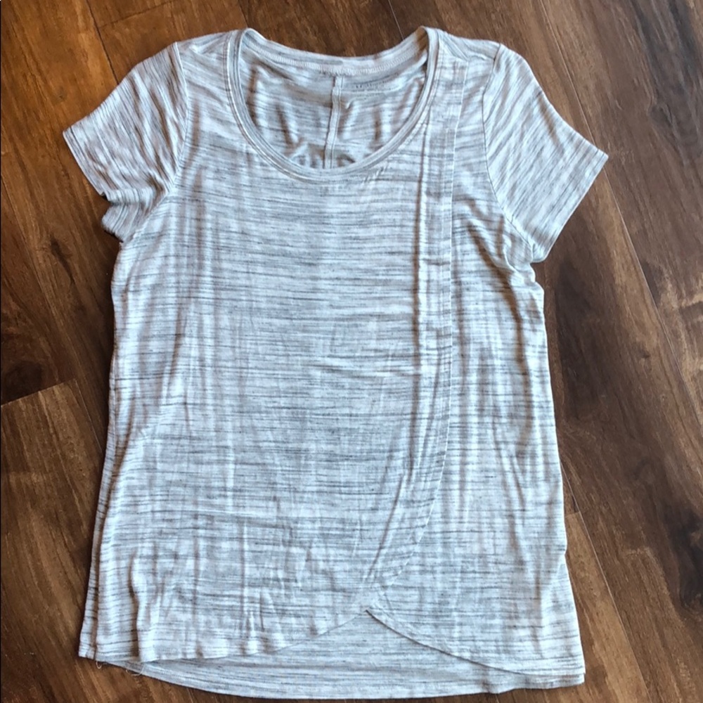 open front nursing shirt